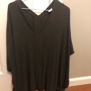 Drape sweater